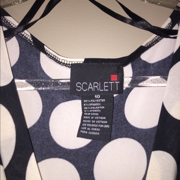 🛍👗Scarlett Short-sleeved Polka Dot Dress👗🛍 - Picture 3 of 5